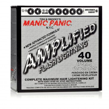 Manic Panic 40 Vol Flash Lightning Bleach Kit Осветлитель для волос (набор) Manic Panic 40 Vol Flash Lightning Bleach Kit - Изображение